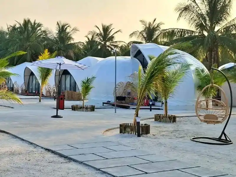 tent city bangaram resort