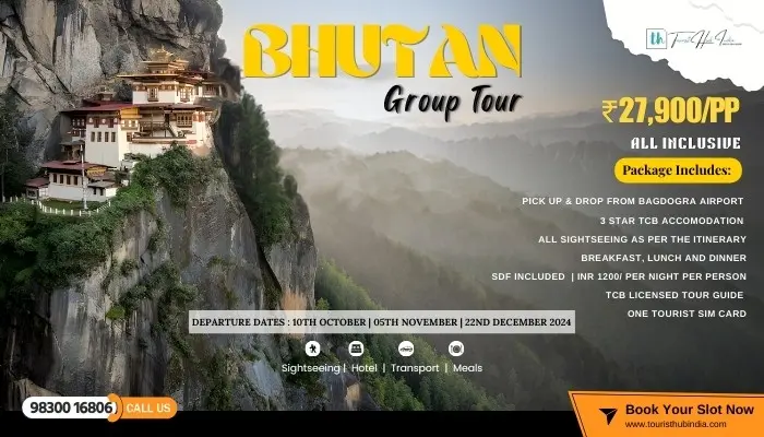 bhutan tour from Mumbai with tourist hub india