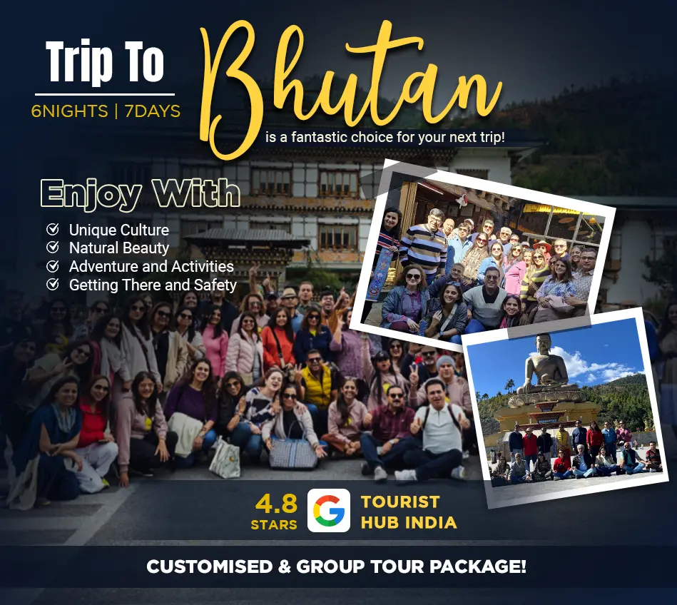 Bangalore to Bhutan tour package with Explore Touristhub Holidays LLP