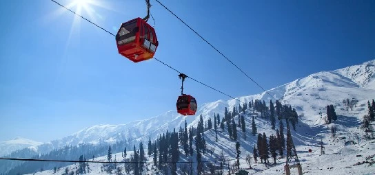 Kashmir gondola ride with Tourist Hub India