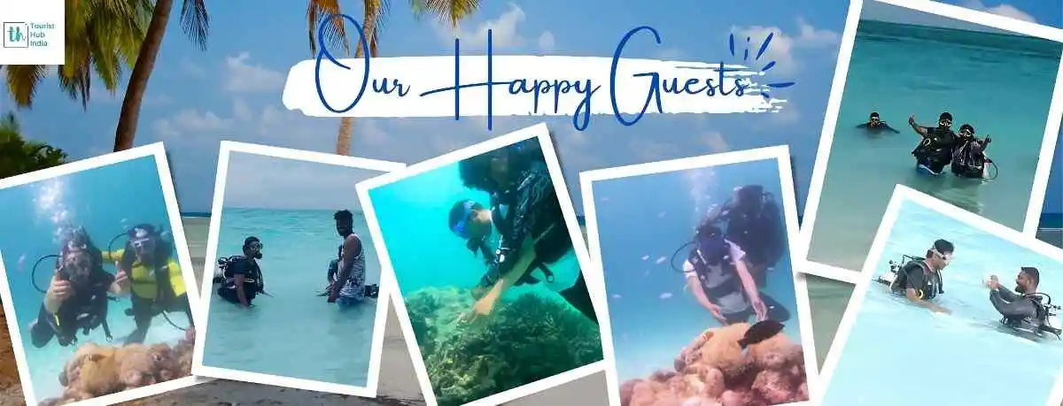 lakshadweep scuba diving happy guests review