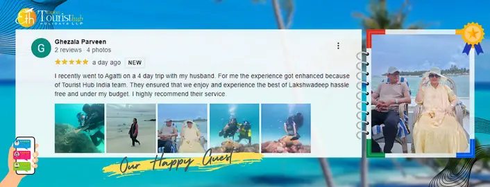 Lakshadweep scuba diving tours with Touristhub Holidays
