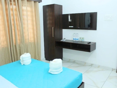 White sand resort accommodation