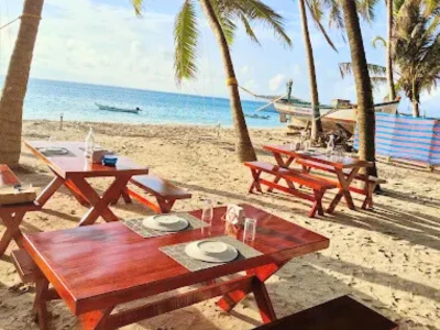 White sand resort