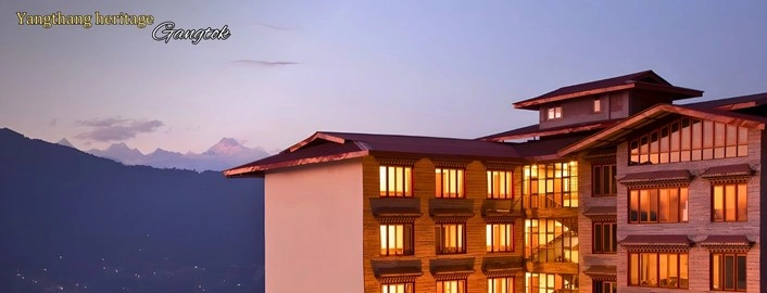 luxury hotels in sikkim booking with TouristHubIndia